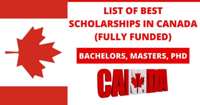 List Of Undergraduate Scholarships For International Students In Canada - 2023
